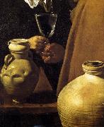 VELAZQUEZ, Diego Rodriguez de Silva y The Waterseller of Seville (detail) France oil painting reproduction